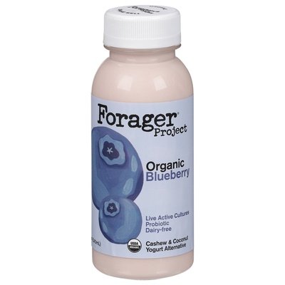 Forager Project Yogurt Alternative Cashew & Coconut Dairy-Free Organic Blueberry Probiotic 6/8 OZ [UNFI #2538080] [ebt]