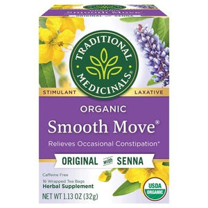 Traditional Medicinals Herbal Supplement Organic Original With Senna Bags 6/16 BAG [UNFI #651000] [ebt]