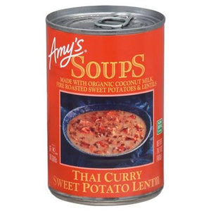 Amys Soups Sweet Potato Lentil Thai Curry 12/14.1OZ [UNFI #2691798] [ebt]