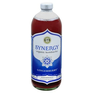 Gts Kombucha Organic Gingerberry 6/48 OZ [UNFI #2128445] [ebt] D
