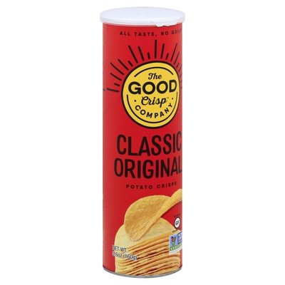 The Good Crisp Company Potato Crisps Classic Original 8/5.6 OZ [UNFI #2021145] [ebt]