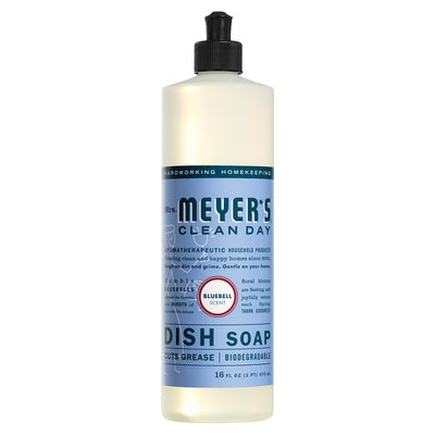 Mrs Meyers Dish Soap Bluebell Scent 6/16 OZ [UNFI #1098979]