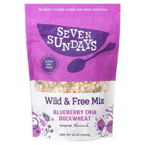 Seven Sundays Wild & Free Mix Blueberry Chia Buckwheat 6/12 OZ [UNFI #1707132] [ebt]