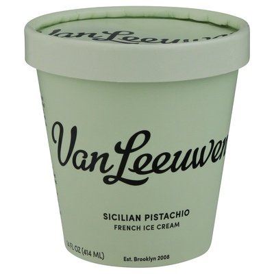 Van Leeuwen Ice Cream French Ice Cream Sicilian Pistachio 8/14 OZ [UNFI #2436871] [ebt]