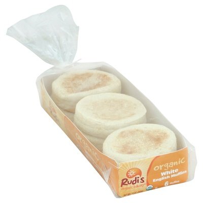 Rudis Rocky Mountain Bakery English Muffins Organic White 8/12 OZ [UNFI #1522747] [ebt]