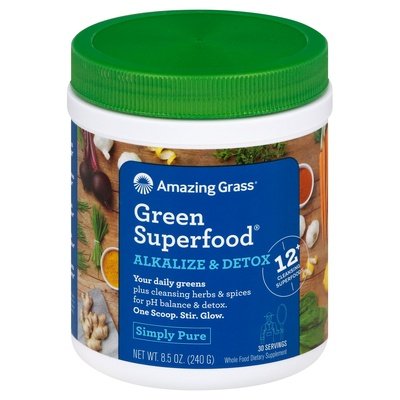 Amazing Grass Green Superfood Simply Pure Alkalize & Detox 1/8.5 OZ [UNFI-CARLISLE #1879022]