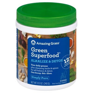 Amazing Grass Green Superfood Simply Pure Alkalize & Detox 1/8.5 OZ [UNFI-CARLISLE #1879022]