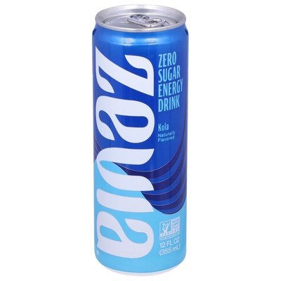 Zevia Energy Drink Zero Sugar Kola 12/12 OZ [UNFI #2037208] [ebt] D