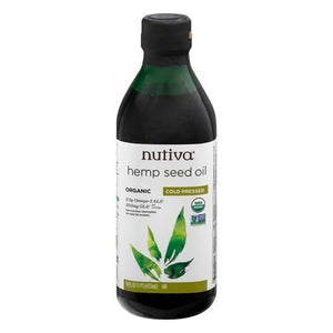 Nutiva Hemp Seed Oil Cold Pressed Organic 1/16 OZ [UNFI-CARLISLE #3023421] [ebt]