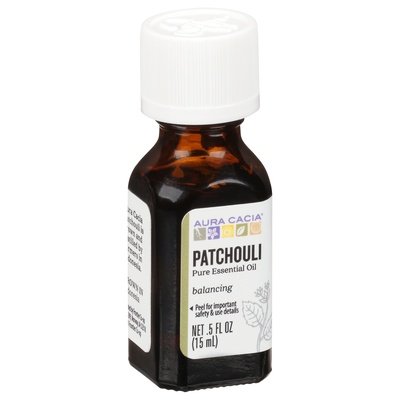 Aura Cacia Pure Essential Oil Patchouli Balancing 1/.5 OZ [UNFI-CARLISLE #445528]