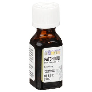 Aura Cacia Pure Essential Oil Patchouli Balancing 1/.5 OZ [UNFI-CARLISLE #445528]