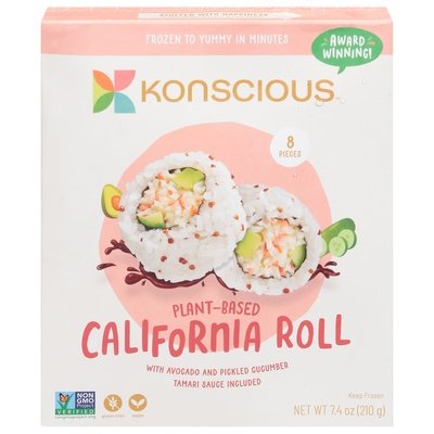 Konscious Roll Plant-Based California 8/7.4 OZ [UNFI #2973469] [ebt]