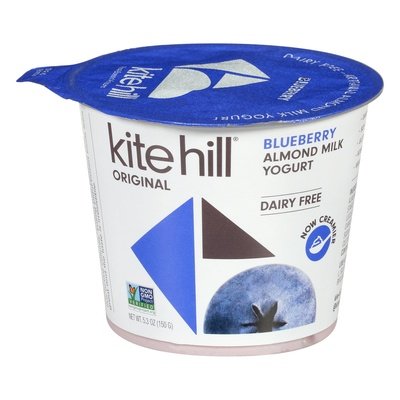 Kite Hill Almond Milk Yogurt Dairy Free Blueberry 8/5.3 OZ [UNFI #2592905] [ebt]