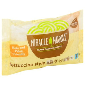 Miracle Noodle Plant Based Noodles Fettuccine Style 6/7 OZ [UNFI-CARLISLE #1020866] [ebt]