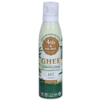 4Th & Heart Cooking Spray Ghee 6/5 OZ [UNFI #2425478] [ebt]