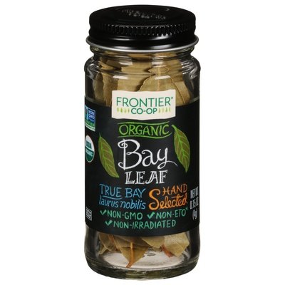 Frontier Nat Prod Co-Op Bay Leaf Organic 1/.15 OZ [UNFI-CARLISLE #956268] [ebt]