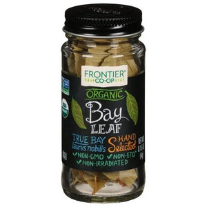 Frontier Nat Prod Co-Op Bay Leaf Organic 1/.15 OZ [UNFI-CARLISLE #956268] [ebt]