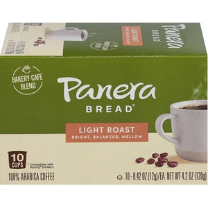 Panera Bread Coffee Light Roast Cups 6/10 CT [UNFI #03022555] [ebt]