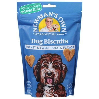 Newmans Own Dog Biscuits Turkey & Sweet Potato 6/10 OZ [UNFI #0562546]