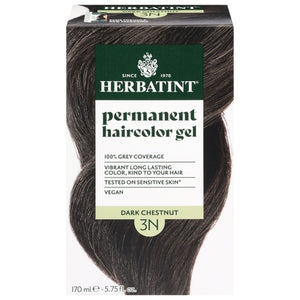 Herbatint Haircolor Gel Permanent Dark Chestnut 3N 1/5.75 OZ [UNFI-CARLISLE #3115482]