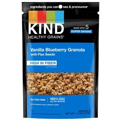 Kind Granola Vanilla Blueberry 6/11 OZ [UNFI #1028588] [ebt]