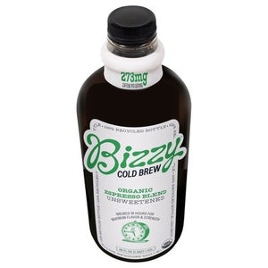 Bizzy Coffee Cold Brew Organic Espresso Blend Unsweetened 6/48 OZ [UNFI #2662971] [ebt]