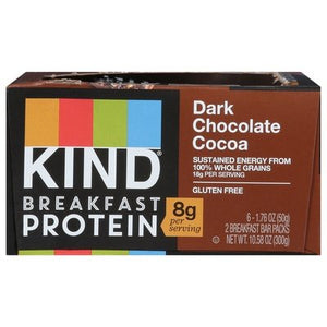 Kind Breakfast Bar Dark Chocolate Cocoa 5/6/1.76 OZ [UNFI #2903037] [ebt]