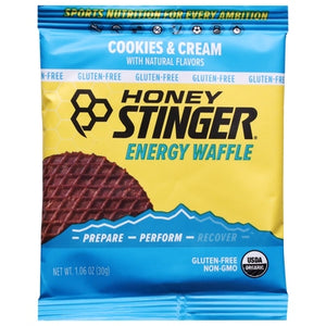 Honey Stinger Energy Waffle Cookie & Cream 12/1.06 OZ [UNFI-CARLISLE #02911469] [ebt]