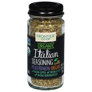 Frontier Nat Prod Co-Op Seasoning With Mediterranean Oregano Italian 1/.64 OZ [UNFI-CARLISLE #956342] [ebt]