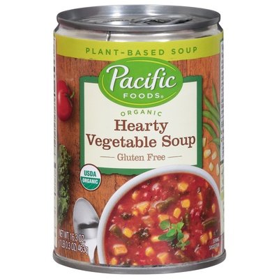 Pacific Foods Soup Organic Hearty Vegetable 12/16.3 Z [UNFI #2854370] [ebt]