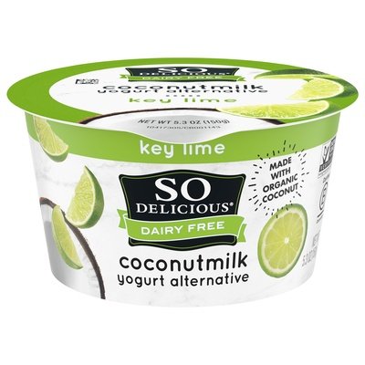 So Delicious Yogurt Alternative Coconutmilk Key Lime 12/5.3 OZ [UNFI #2310258] [ebt]