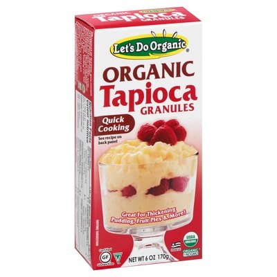Lets Do Organic Tapioca Granules Organic 6/6 OZ [UNFI-CARLISLE #1795236] [ebt]