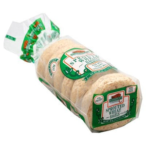 Alvarado St Bakery Bagels Organic Sprouted Wheat 6/20 OZ [UNFI #793604] [ebt]