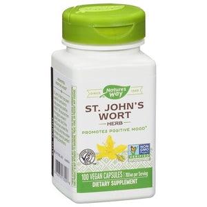 Natures Way St. Johns Wort Herb 700 Mg Capsules 1/100 CAP [UNFI-CARLISLE #350686] [ebt]