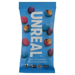 Unreal Covered Peanuts Dark Chocolate 12/1.5 OZ [UNFI #2362168] [ebt]