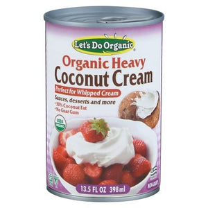 Lets Do Organic Coconut Cream Heavy 12/13.5 OZ [UNFI #1964980] [ebt]