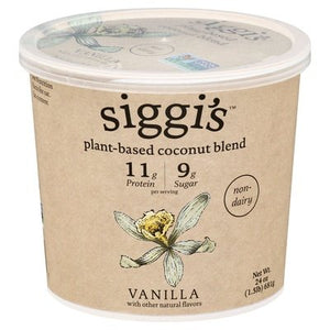 Siggis Coconut Blend Plant-Based Non-Dairy Vanilla 6/24 OZ [UNFI #2706034] [ebt]