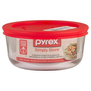 Pyrex Glass Storage 2 Cup 6CT [UNFI #2541159]