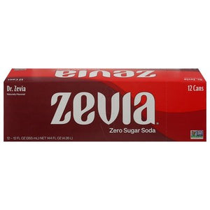 Zevia Soda Zero Sugar Dr Zevia 2/12/12 Z [UNFI #2892131] [ebt] D