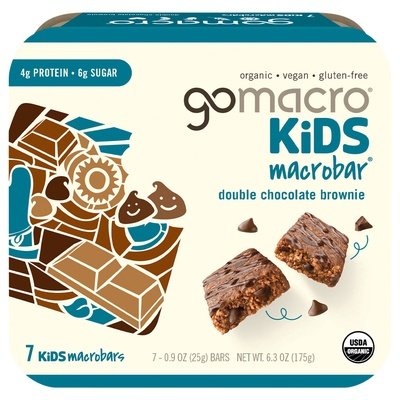 Gomacro Macrobars Double Chocolate Brownie 7/6.3 OZ [UNFI #2598324] [ebt]
