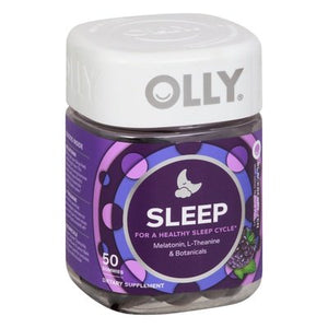 Olly Restful Sleep Blackberry Zen Gummies 3/50 CT [UNFI-CARLISLE #2999829]