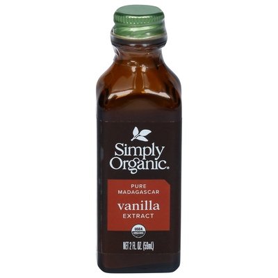 Simply Organic Vanilla Extract Pure Madagascar 6/2 OZ [UNFI #186163] [ebt]