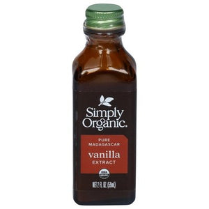 Simply Organic Vanilla Extract Pure Madagascar 6/2 OZ [UNFI #186163] [ebt]