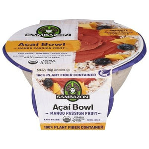 Sambazon Acai Bowl Mango Passion Fruit 8/5.9 OZ [UNFI #2830453] [ebt]