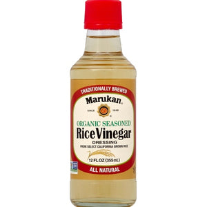 Marukan Rice Vinegar Dressing Organic Seasoned 6/12 OZ [UNFI #0705251] [ebt]