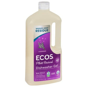 Ecos Dishwasher Gel Lavender 8/40 OZ [UNFI #217752]