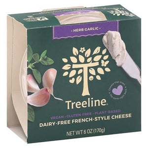 Treeline Treenut Cheese Cheese Herb Garlic 6/6 OZ [UNFI #1715861] [ebt]