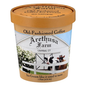 Arethusa Farm Ice Cream Old-Fashioned Coffee 8/1 PINT [UNFI #02600906] [ebt]