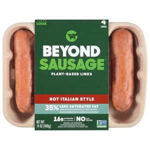 Beyond Meat Links Plant-Based Hot Italian Style 8/14 OZ [UNFI #2267938] [ebt]