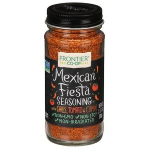 Frontier Nat Prod Co-Op Seasoning Mexican Fiesta 1/2.12 OZ [UNFI-CARLISLE #439646] [ebt]